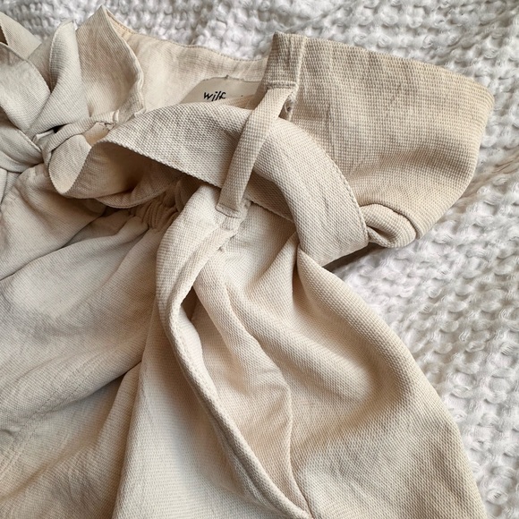 ARITZIA WILFRED Front Tie Shorts - Picture 6 of 7